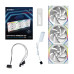 Lian-Li UNI SL Wireless 120mm Reverse White x3 Fans