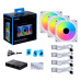 Lian-Li Cooler 120mm SL-INF (UF-SLIN120-3W) UNI White 3-Fan