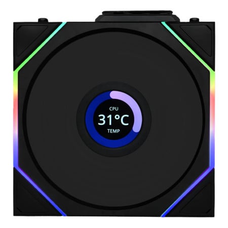 Lian-Li TL120 UNI Wireless LCD 120mm Black Fan