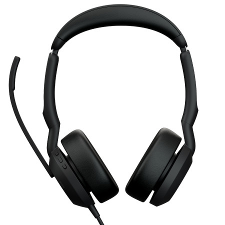 אוזניות קשת חוטיות עם מיקרופון מובנה Jabra Evolve2 50 USB-A MS Stereo