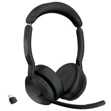 אוזניות קשת אלחוטיות עם מיקרופון מובנה Jabra Evolve2 55 MS USB-C Bluetooth Stereo