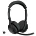 אוזניות קשת אלחוטיות עם מיקרופון מובנה Jabra Evolve2 55 MS USB-C Bluetooth Stereo