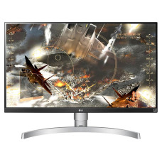 מסך עם פיקסל שרוף LG 27" LED 27UL650-W Ultra HD 4K IPS HDR White