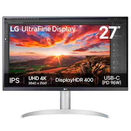 מסך מחשב LG 27" UltraFine IPS 4K UHD 60Hz 5ms