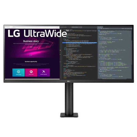 מסך מחשב LG 34" UltraWide Ergo IPS QHD 75Hz 5ms