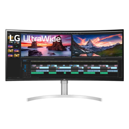 מסך מחשב קעור לגיימינג LG 38" UltraWide IPS QHD 144Hz 1ms 2300R