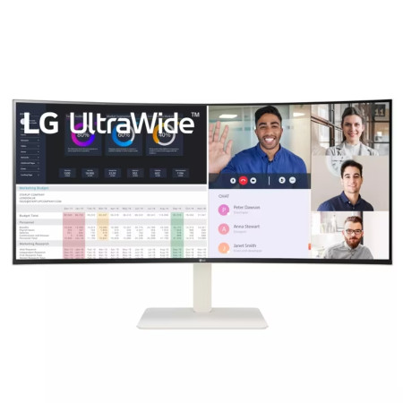 מסך מחשב קעור LG 38" UltraWide IPS WQHD 144Hz 1ms 2300R