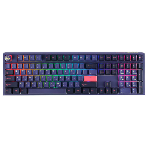 מקלדת מכנית Ducky One 3 Cosmic Cherry Silent Red Switch