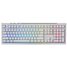 מקלדת מכנית Ducky One X Wireless Analog Switch White עברית/אנגלית