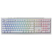 מקלדת מכנית Ducky One X Wireless Analog Switch White עברית/אנגלית