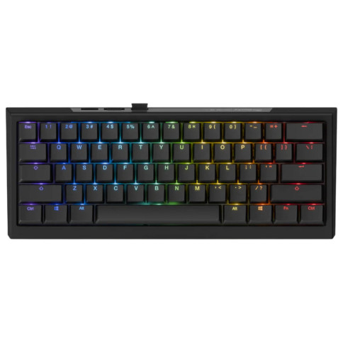 מקלדת מכנית Ducky One X Mini Wireless Analog Switch Black עברית/אנגלית