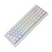 מקלדת מכנית Ducky One X Mini Wireless Analog Switch White עברית/אנגלית