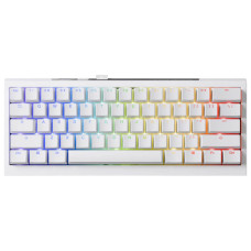 מקלדת מכנית Ducky One X Mini Wireless Analog Switch White עברית/אנגלית