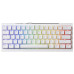 מקלדת מכנית Ducky One X Mini Wireless Analog Switch White עברית/אנגלית