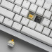 מקלדת מכנית Ducky One X Mini Wireless Analog Switch White עברית/אנגלית