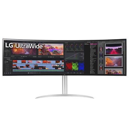 מסך מחשב קעור LG 49" UltraWide IPS DQHD 144Hz 5ms 3800R