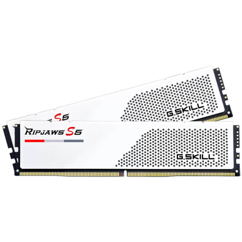 G.Skill Ripjaws S5 DDR5 32GB (2x16GB) 5600 CL40 White XMP 3.0