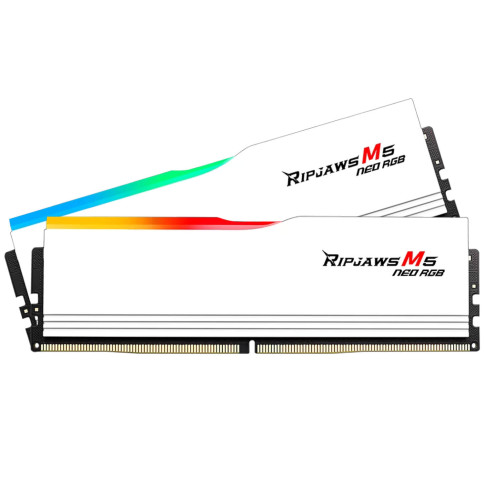 G.Skill Ripjaws M5 Neo RGB DDR5 32GB (2x16GB) 6000 CL30 White EXPO