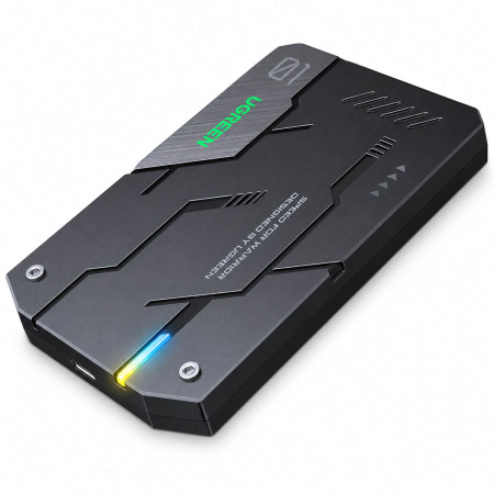 UGREEN USB-C/A to SSD/HDD 2.5" SATA 7/9.5mm Gaming RGB Enclosure