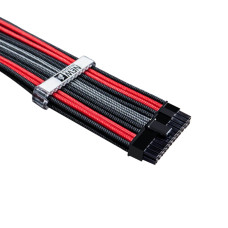 1StPlayer Steampunk Power Extension Cables Black-Red-Gray