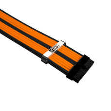 1StPlayer Steampunk 35cm Power Extension Cables Black-Orange