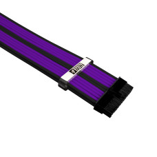 1StPlayer Steampunk 35cm Power Extension Cables Black-Purple