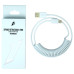 1StPlayer USB-A to USB-C Spring up to 2.5m Cable Sky Blue