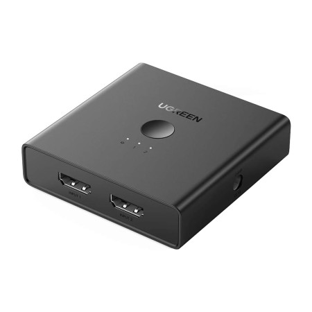 UGREEN HDMI 2.0 2-in To 2-out + Optical (SPDIF) / 3.5 mm Switcher