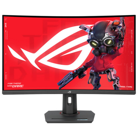 מסך מחשב קעור לגיימינג Asus ROG Strix XG32WCMS 31.5" VA QHD 280Hz 1ms 1500R