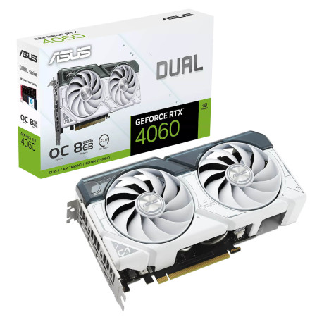 Asus Dual RTX 4060 White OC Edition 8GB GDDR6