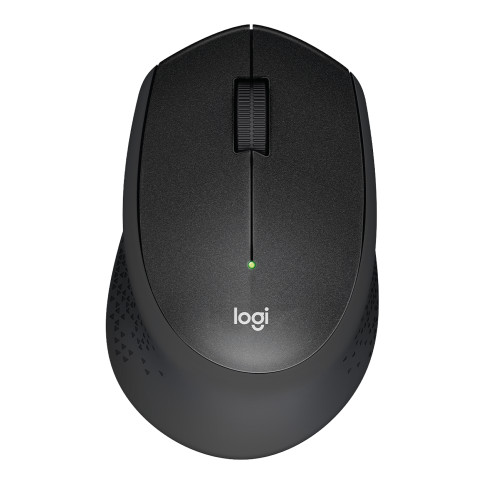 עכבר אלחוטי Logitech M330 Silent Plus צבע שחור