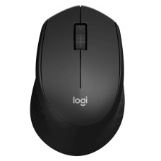 עכבר אלחוטי Logitech M331 Silent Plus צבע שחור
