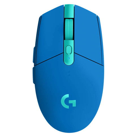 עכבר גיימינג אלחוטי Logitech G304 Lightspeed צבע כחול