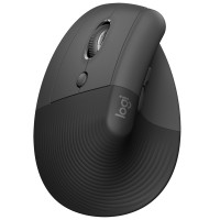 עכבר ארגונומי אלחוטי צד שמאל Logitech Lift Vertical Graphite