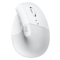 עכבר ארגונומי אלחוטי Logitech Lift Vertical Off-White