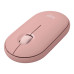 עכבר אלחוטי Logitech M350s Pepple 2 צבע ורוד