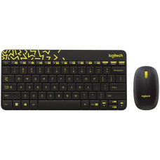 סט מקלדת ועכבר אלחוטי Logitech MK240 עברית/אנגלית