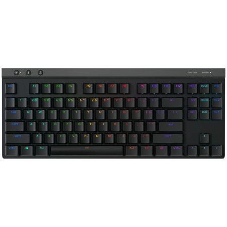 מקלדת גיימינג אלחוטית Logitech G515 Lightspeed TKL Black עברית/אנגלית
