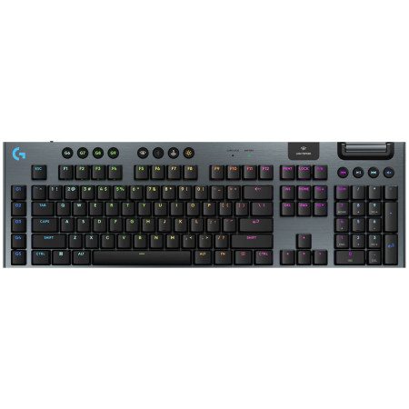 מקלדת גיימינג אלחוטית Logitech G915 X Lightspeed Black עברית/אנגלית