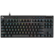 מקלדת גיימינג Logitech G Pro X TKL Rapid Analog Switches עברית/אנגלית