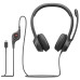 אוזניות קשת חוטיות Logitech H390 USB צבע שחור