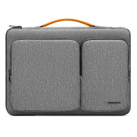 תיק למחשב נייד TomToc Defender A17 עד 16.2 אינץ' - צבע אפור