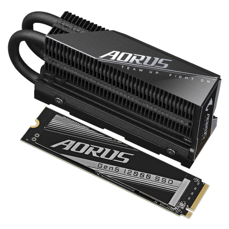 Gigabyte SSD 1.0TB AORUS M.2 2280 NVMe PCIE5x4 w/Heatsink