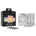 be quiet! Light Wings LX 120mm PWM White Triple-Pack