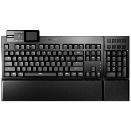 מקלדת גיימינג מכאנית be quiet! Dark Mount Silent linear ARGB עברית/אנגלית