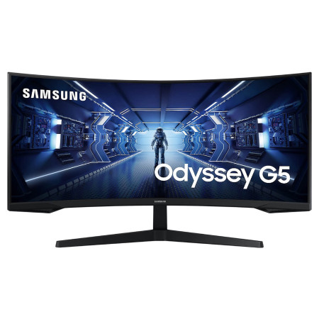 מסך מחשב קעור לגיימינג Samsung 34" Odyssey G5 VA UWQHD 165Hz 1ms 1000R