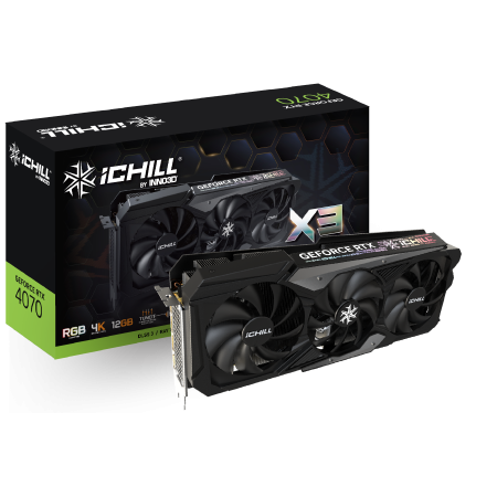 Inno3D GeForce RTX 4070 (DLSS 3) ICHILL X3 12GB