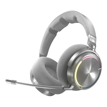 אוזניות קשת אלחוטיות לגיימינג Corsair VIRTUOSO MAX Wireles צבע כסף