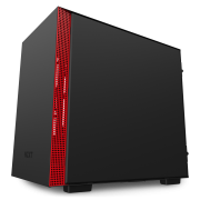 מארז מחשב NZXT H210 Matte Black/Red