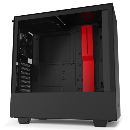 מארז מחשב NZXT H510i Matte Black/Red